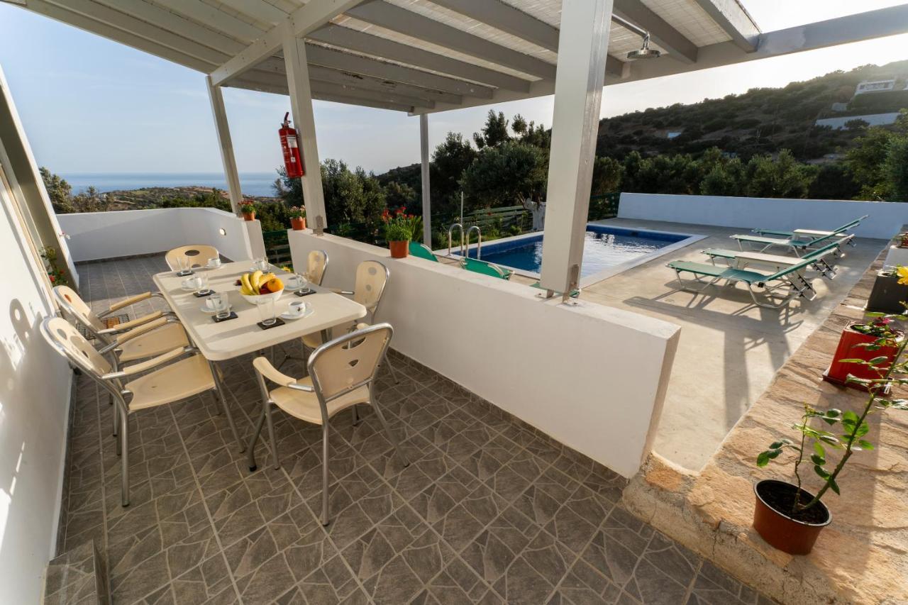 Galini House Villa Triopetra Ngoại thất bức ảnh