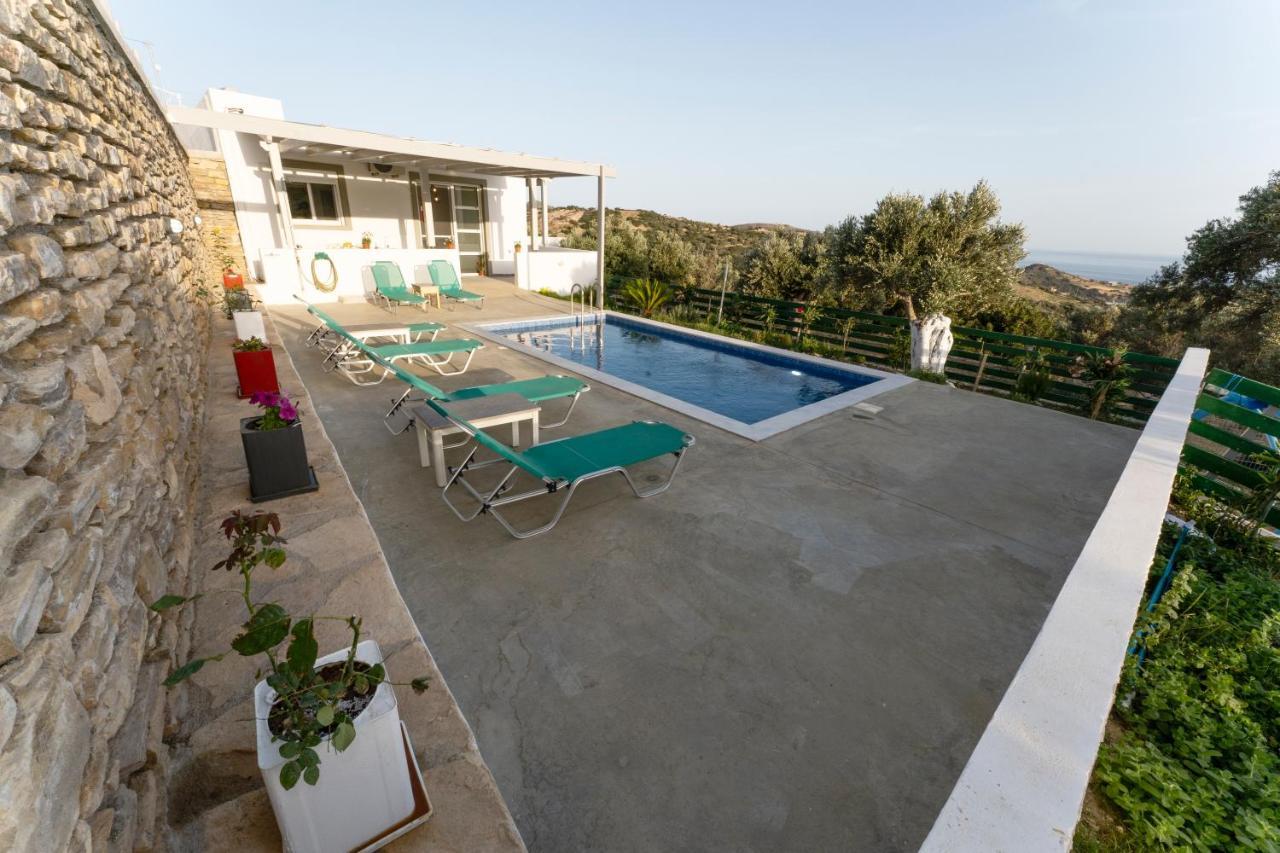 Galini House Villa Triopetra Ngoại thất bức ảnh