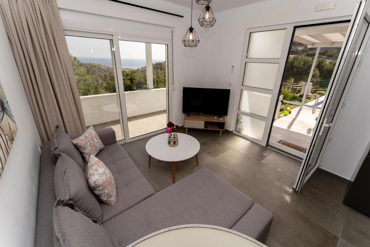Galini House Villa Triopetra Ngoại thất bức ảnh