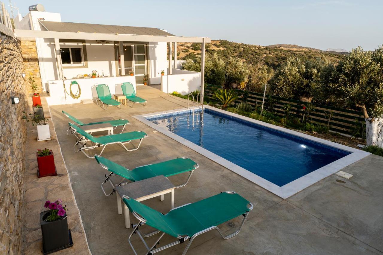Galini House Villa Triopetra Ngoại thất bức ảnh