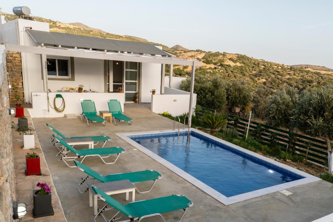 Galini House Villa Triopetra Ngoại thất bức ảnh
